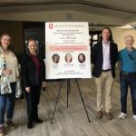 From left to right: Dr. Gundula Bosch, Dr. Sarah Woodson, Dr. Julius Lucks, Dan